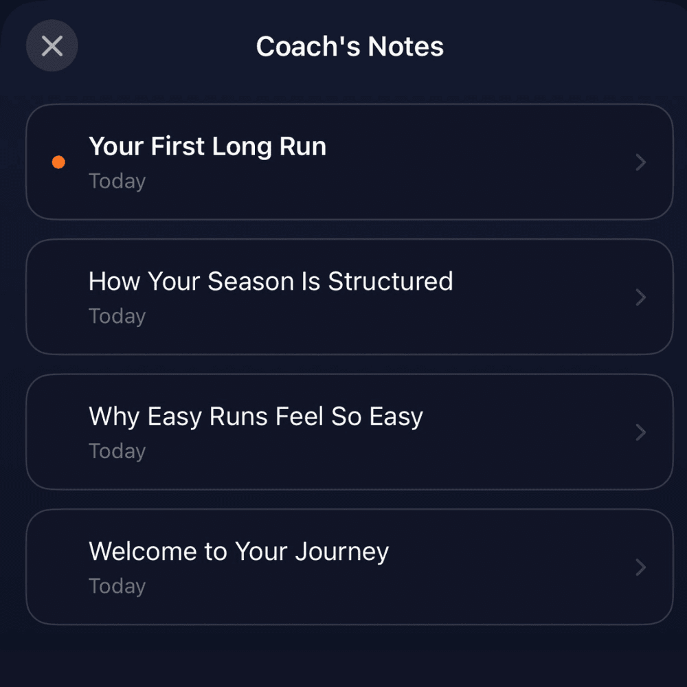 Coach’s notes at every turn